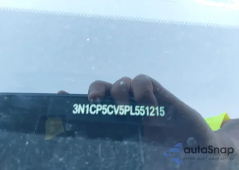 2023 Nissan Kicks Sv Xtronic Cvt from USA, damaged, VIN 3N1CP5CV5PL551215